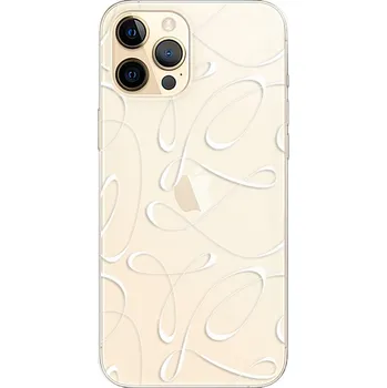 Pouzdro na mobilní telefon Odolné silikonové pouzdro iSaprio - Fancy - white - iPhone 12 Pro Max
