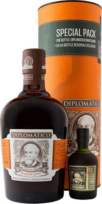 Diplomatico Mantuano 40 % 0,7 l + miniatura od 680 Kč 