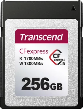 paměťová karta Transcend CFexpress 256 GB PCIe Gen3 (TS256GCFE820) 