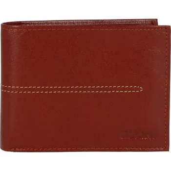 Peněženka Elegantní pánská koženková peněženka Ellini Sasha, hnědá