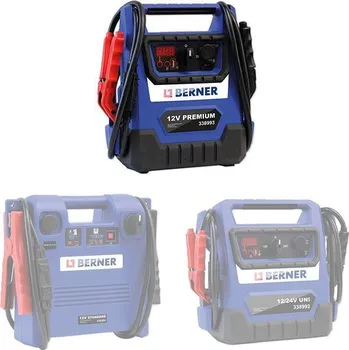 Nabíječka autobaterie Berner Startovací stanice Berner Premium (12V)