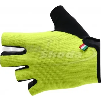 Cyklistické rukavice MTB Short Fingers Yellow - rukavičky Santini SP368CLMTB