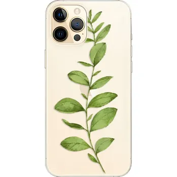 Pouzdro na mobilní telefon Odolné silikonové pouzdro iSaprio - Green Plant 01 - iPhone 12 Pro Max