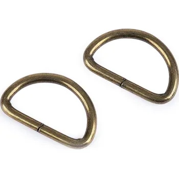 Polokroužek šíře 32 mm, barva 4 staromosaz