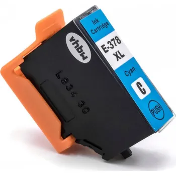 Kompatibilní inkoust s Epson T3782XL (378XL), azurový