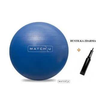 Gymnastický míč MEDISANA Míč rehabilitační ABS Match-U + hustilka - Ø 50/55 červený