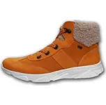 LURCHI Dívčí módní zimní kožené boty, obuv LURCHI, model 33-46000-28 Velikost dětských bot: 36