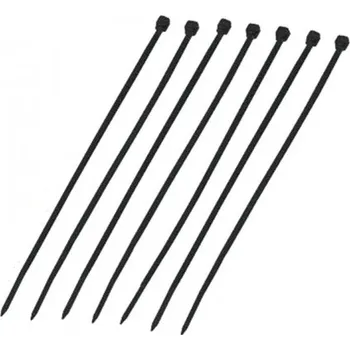 Stahovací páska DATACOM Stahovací páska (3.6x200) černá 100ks, 9311