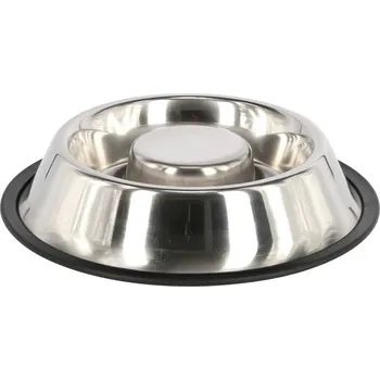 Miska pro psa Kerbl Nerezová miska proti hltání 500 ml