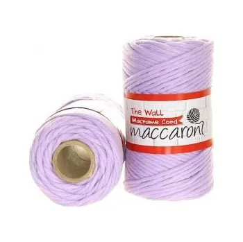 Příze Maccaroni The Wall 3mm - 404 světle fialová
