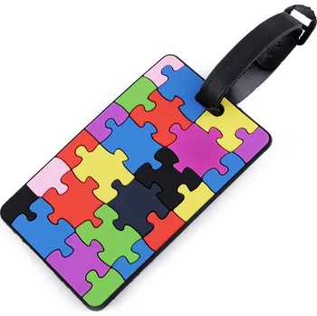 Příslušenství k zavazadlu Jmenovka / visačka na kufr, barva 7 multikolor