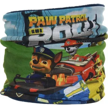 Šála SUN CITY Dětský nákrčník Paw Patrol – zateplený multifunkční Barva: MODRÁ