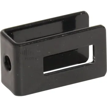 Příslušenství pro plot Úchyt plotového panelu univerzální, černý