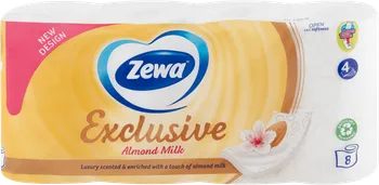 Toaletní papír Zewa Exclusive Almond Milk 4vrstvý 8 ks