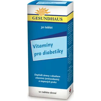 WÖRWAG Pharma Gesundhaus Vitamíny pro diabetiky, 30 tbl.