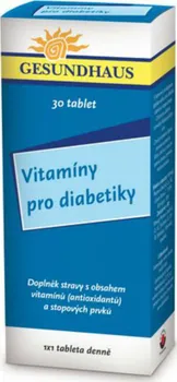 WÖRWAG Pharma Gesundhaus Vitamíny pro diabetiky, 30 tbl. WÖRWAG Pharma Gesundhaus Vitamíny pro diabetiky, 30 tbl.