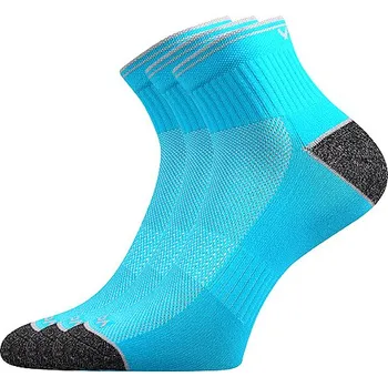 Pánské ponožky Sportovní Ponožky VoXX 3 kusy v balení Ray neon tyrkys Velikost: 39-42