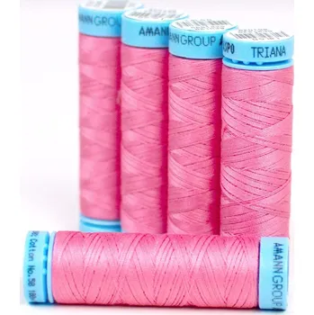 Nit Snový svět Bavlněná nit růžová (0867) 100 metrů