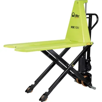 Paletový vozík Nůžkový paletový vozík PRAMAC HX10M, nosnost 1000 kg, zdvih 85-800 mm, kola polyuretan