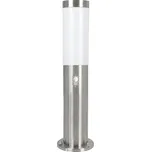 Eglo 83279 HELSINKI - Nerezová venkovní lampa s čidlem, 1 x E27, IP44, 45cm (Venkovní stojací svítidlo se senzorem)