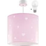 Dalber 62012S SWEET DREAMS - Dětské závěsné svítidlo růžové + Dárek LED žárovka (Dětský růžový lustr)