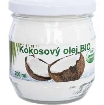 Rostlinný olej Kokosový olej 200ml Bio Raw Salute Livi