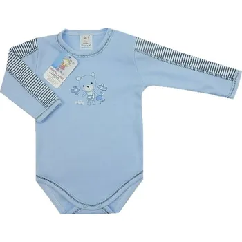 Kojenecké body medvídek modrá - vel. 98