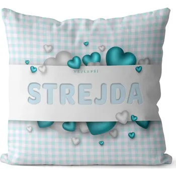 Dekorativní polštářek Polštář Nejlepší strejda (Velikost: 40 x 40 cm)