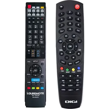 Dálkový ovladač KAON NA1000HD, NA1170 + ovládání TV (mini TV) - dálkový ovladač duplikát