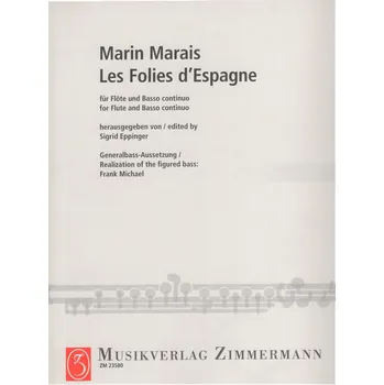 Marin Marais: Les Folies d´Espagne / příčná flétna + basso continuo (klavír, violoncello)