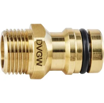 Hadicová přípojka GEKA plus přístrojová mosaz 3/4" (testováno DVGW)