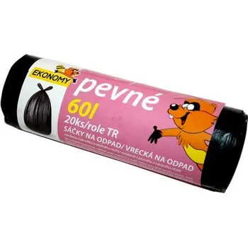 Pytle na odpadky Drogerie Sáčky na odpadky 60 l, 20ks