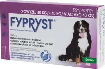 KRKA Fypryst Spot-on Dog XL nad 40 kg