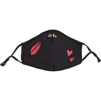 rouška Dámská rouška Goldbergh LOES - černá