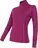 Sensor Merino Wool Active dámské triko dlouhý rukáv stoják lila, XL