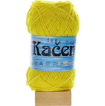 Příze Niťárna Česká Třebová Kačenka žlutá 1654