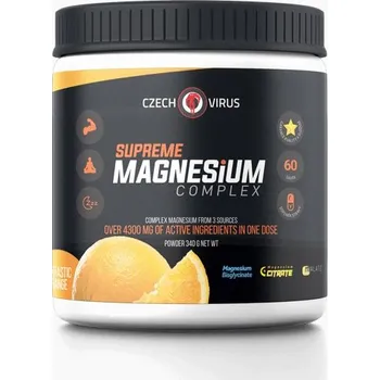 Czech Virus Supreme Magnesium Complex pomeranč 340 g