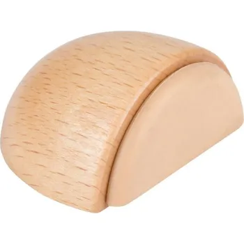 Walteco Dveřní zarážka 49x38x23 mm, dřevo, samolepící, buk