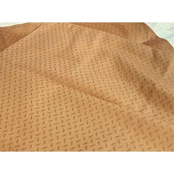 Povlak na polštářek Damaškový povlak okrový 40x40cm zip