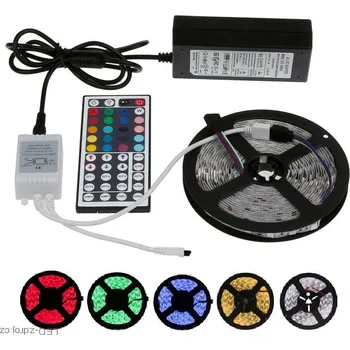 LED páska Light LED pásek 5050 60LED/m IP20 14,4W/m RGB, 4m, komplet (LED pásek multicolor 4 metry komplet )
