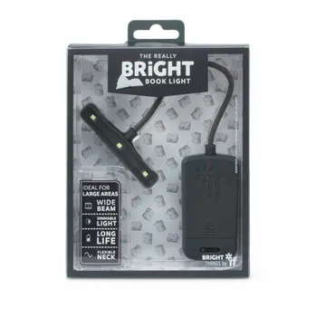 Čtecí lampička Ep Line Bright lampička do knížky šedá