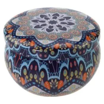 Svícen Kovový dekorační obal na svíčku Miranda MS874