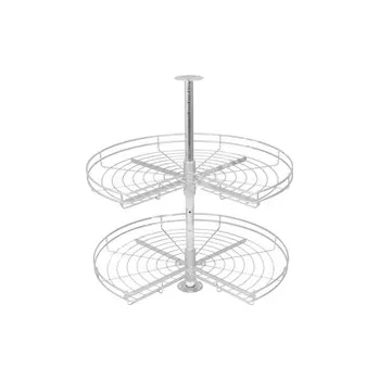 Otočný kôš 3/4-Fi820, NOVA,strieborný lak