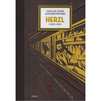 Komiks pro dospělé Camille de Toledo, Alexander Pavlenko - Herzl: Evropský příběh
