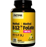 Jarrow Formulas Vitamin B12 & Methyl Folate 1000/400 mcg 100 tbl.