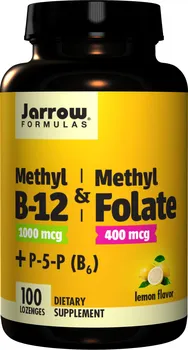Jarrow Formulas Vitamin B12 & Methyl Folate 1000/400 mcg 100 tbl.
