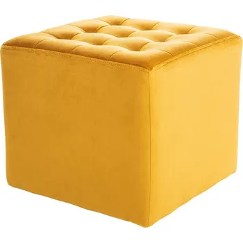 Taburet Taburet LORI velvet žlutá curry