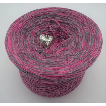 Příze Růžovošedý melír 4n-2660m (Lady Dee's Ibiza)