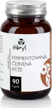 Přírodní produkt Sibyl Červená fermentovaná rýže 90 cps.