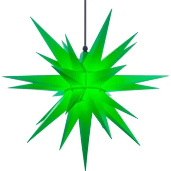 umělá květina Herrnhutská hvězda A7 - Ø cca 68 cm, zelená